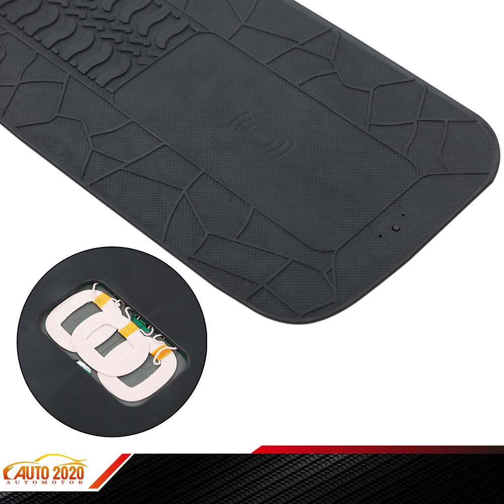 Black Wireless Charger w/ harness Full Console Fit For 1999-02 GM Truck & SUV