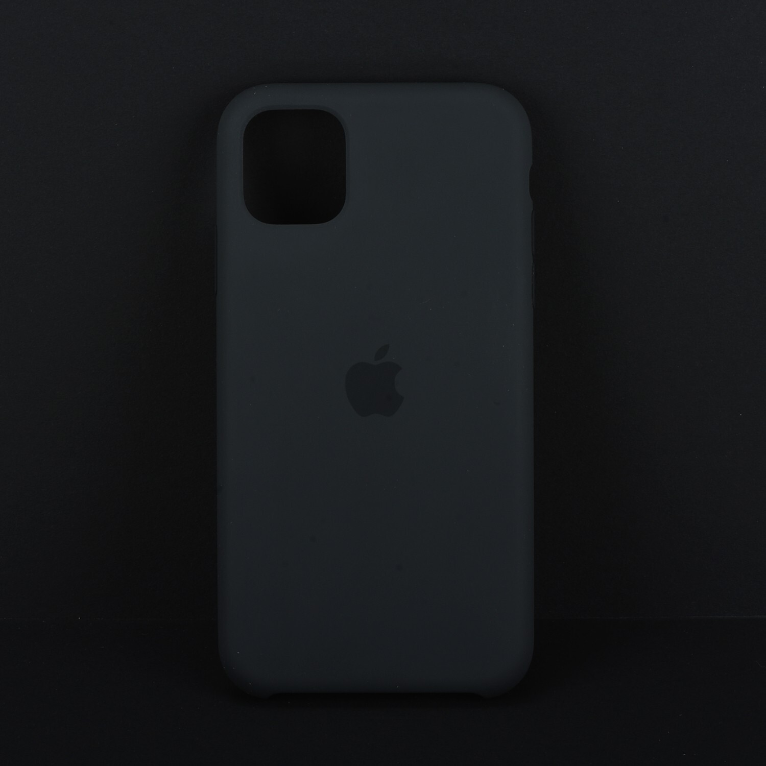 Original Apple Silicone Snap Case Cover Skin For iPhone 11 – Black MWVU2ZM/A