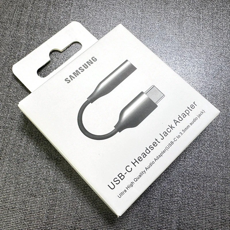 Samsung USB Type C To 3.5mm Aux Adapter Type-C Jack Audio Earphone Cable Convert