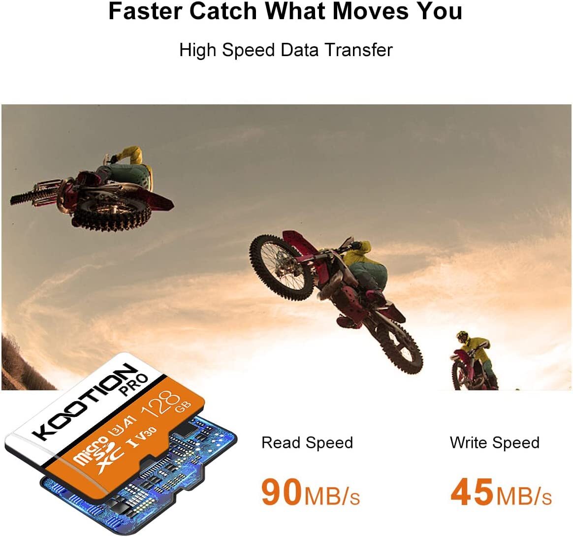 Micro SD Card Memory 128GB Lot Extreme Ultra Class 10 High Speed Flash Cards