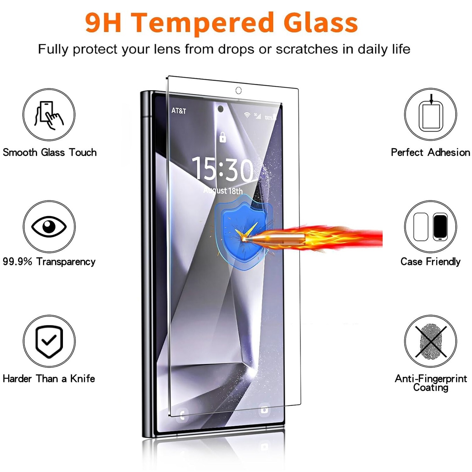 For Samsung Galaxy S24 Ultra S23 S22 Fe Case Shockproof Mag Safe Cover Screen