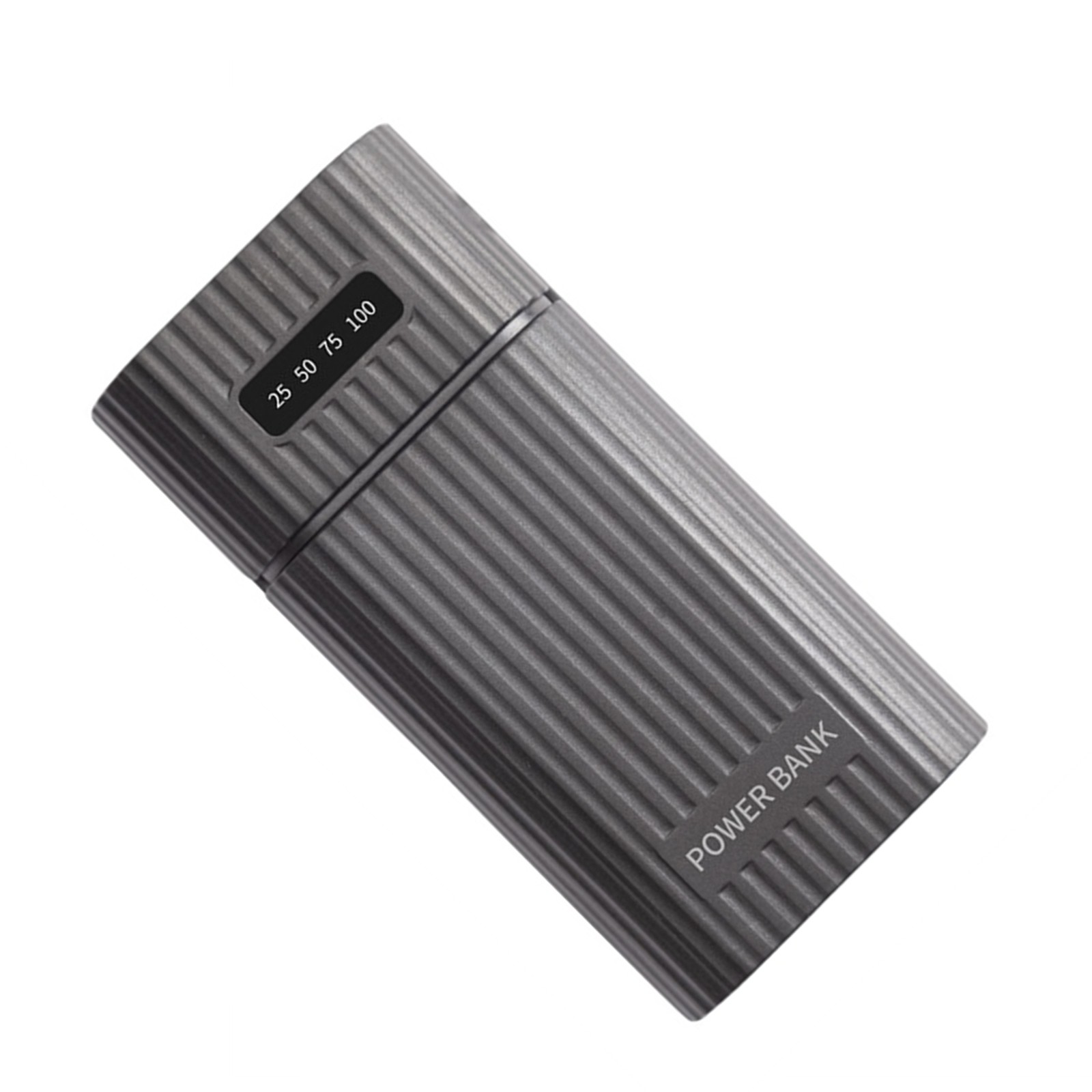 Black 18650/21700 Battery Charger Adapter DIY Free Welding Power Bank Case Box