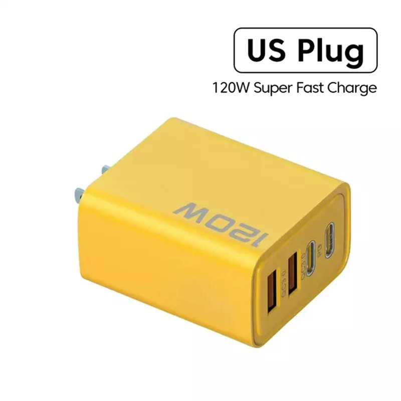 120W Super Fast 4 in 1 Multi Charging Cable Phone Charger For Samsung/iPhone 17