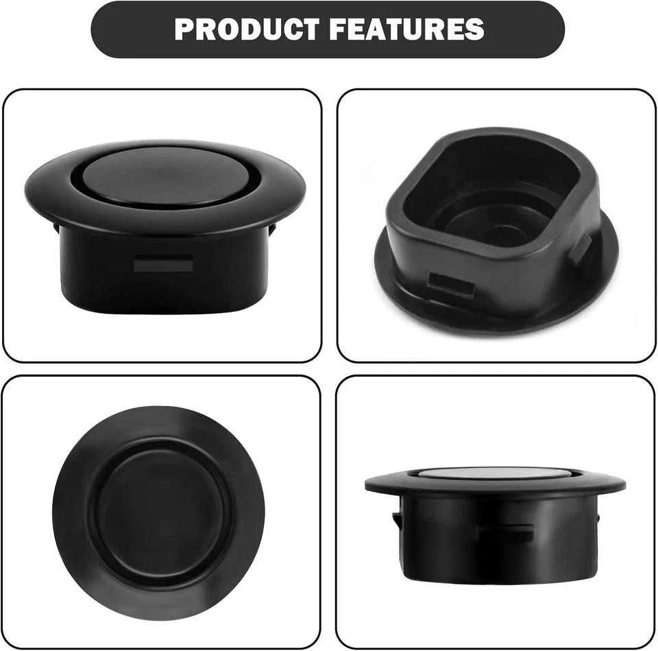 10pcs Car Rear Bumper Plugs for Radar Hole,durable Bumper Hole Plugs Cover for
