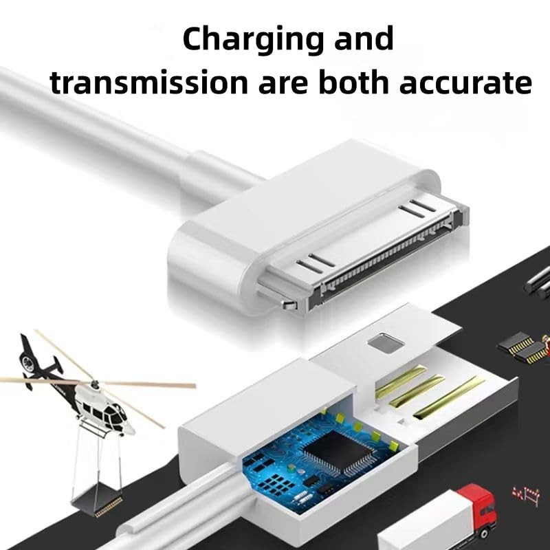 USB Data Sync Cable Cord Charger for iPhone 4 4G 4S 3GS iPod Nano Touch 4G