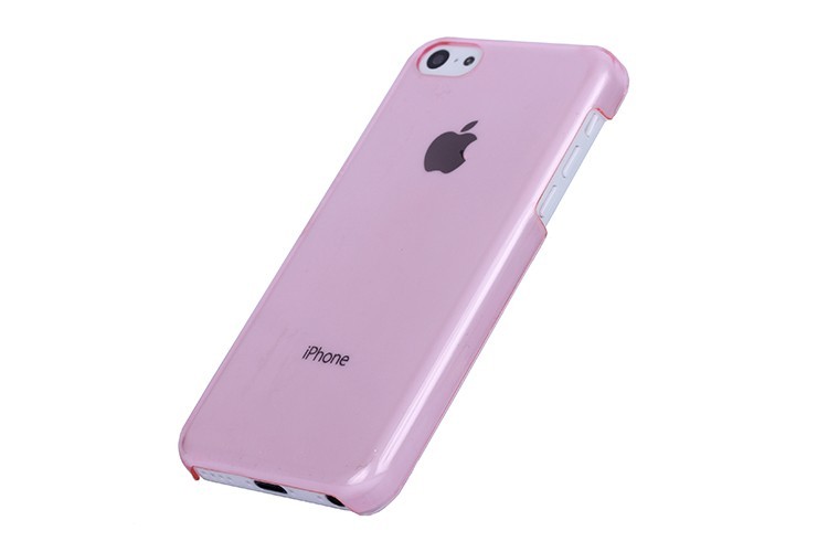 IPhone 5C Thin Transparent Plain Crystal Clear Hard Plastic TPU Case Cover