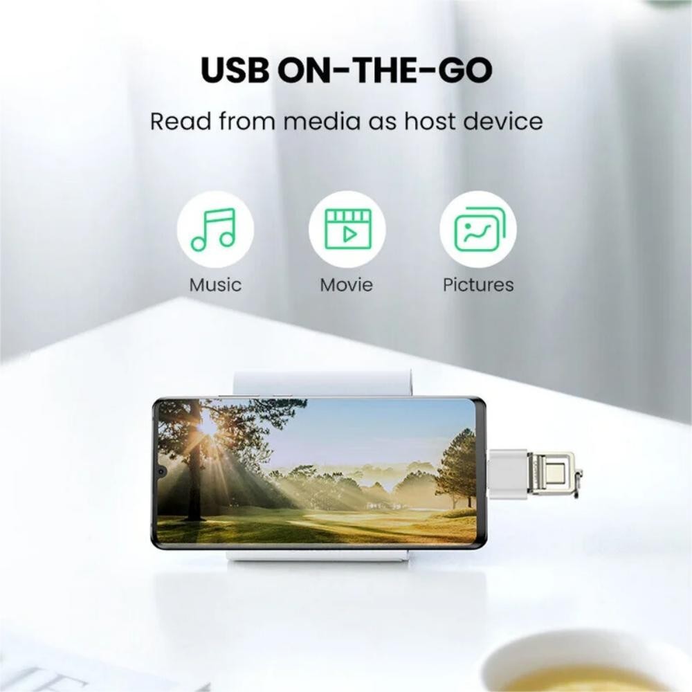 4 Pack USB-C 3.1 Male to USB A Female Adapter Converter OTG Type C Android Phone