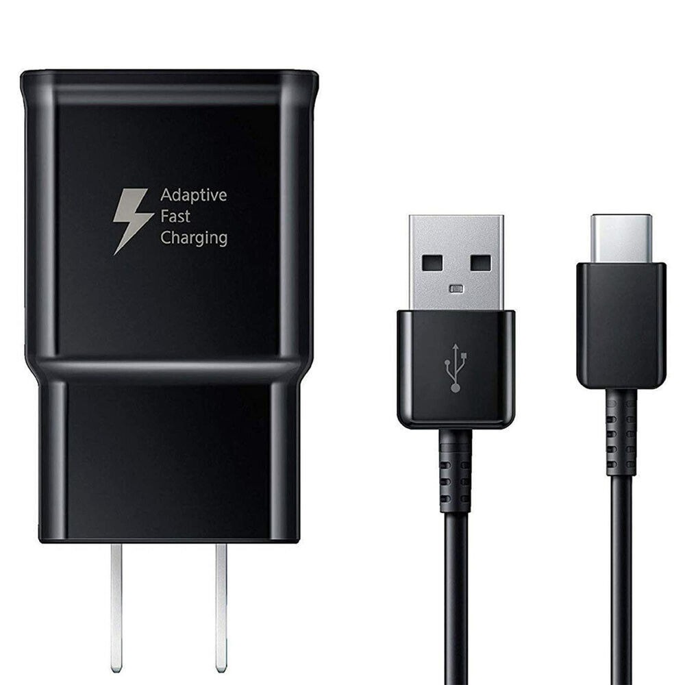 Fast Wall Charger Plug USB Type C Cable For Samsung Galaxy Note10 S8 S9 S10 S20
