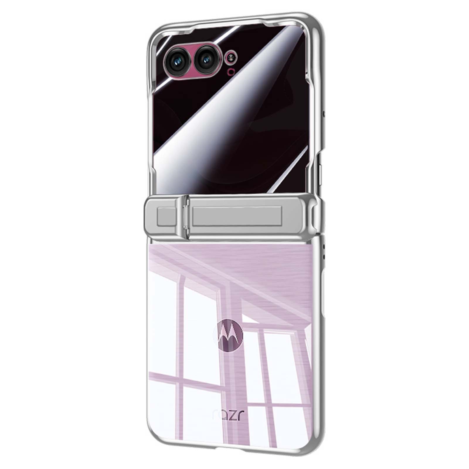 For Motorola Razr Ultra (2026)/Razr+ 2026 Hidden Stand Hinge Case w/ Screen Film