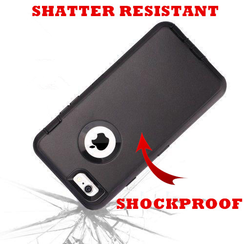 For Apple iPhone 6/6S Plus Defender Case Cover w/ Belt Clip fit Otterbox