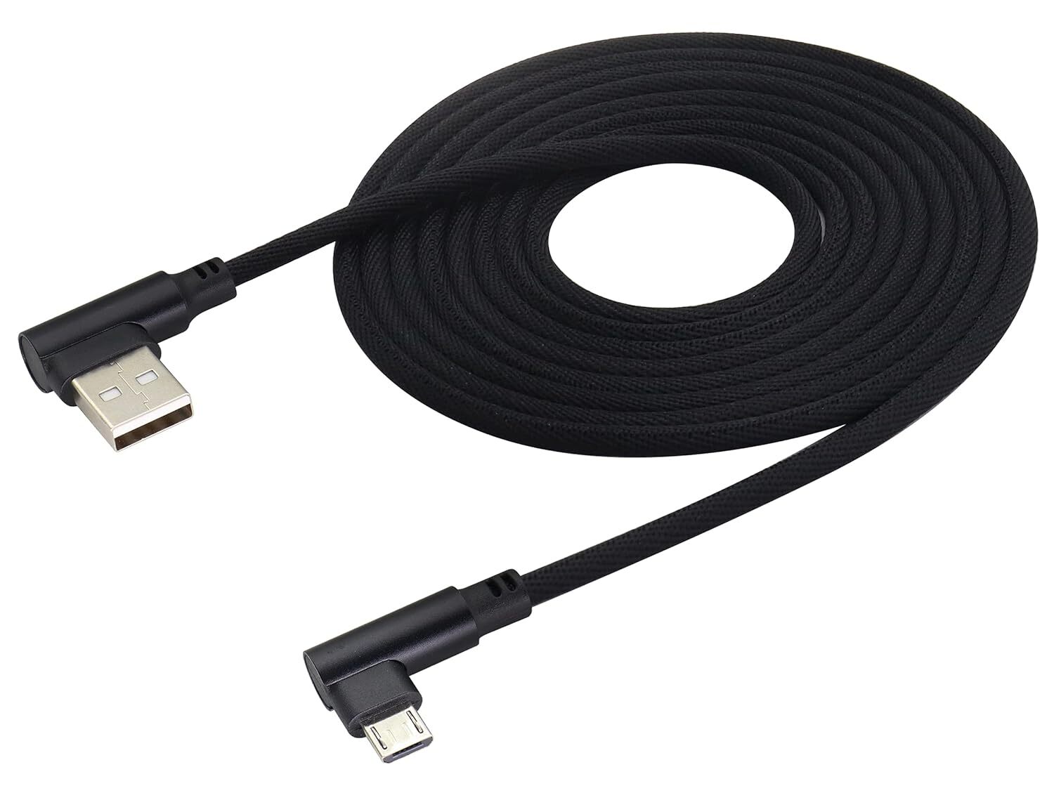 3Ft 6Ft 10Ft 90 Degree Micro USB Fast Charger Cable Cord For Samsung LG Android