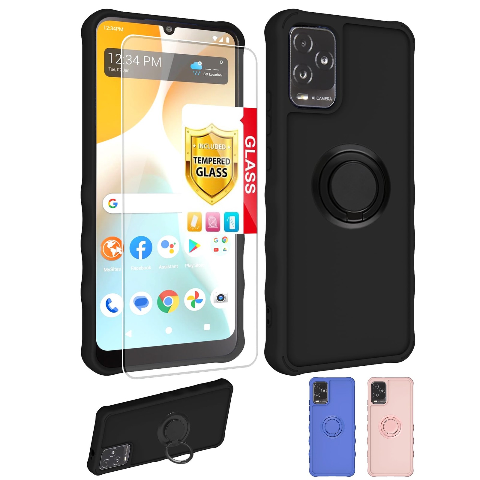 BLU View 5 Pro Case Compatible for BLU View 5 Pro Phone Case 4G B170D Cover […