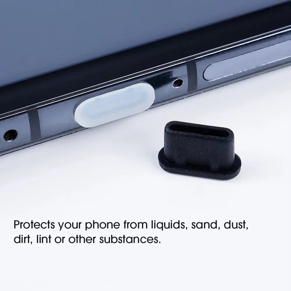 3x Lightning Port Anti-Dust Plug for iPhone Pro & Apple Charger Cover