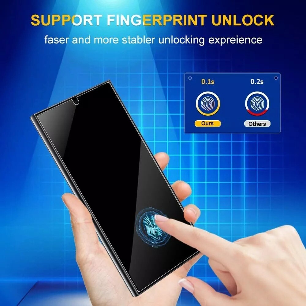 3X For Samsung Galaxy S24 Ultra Plus Privacy Anti-Spy Tempered Screen Protector