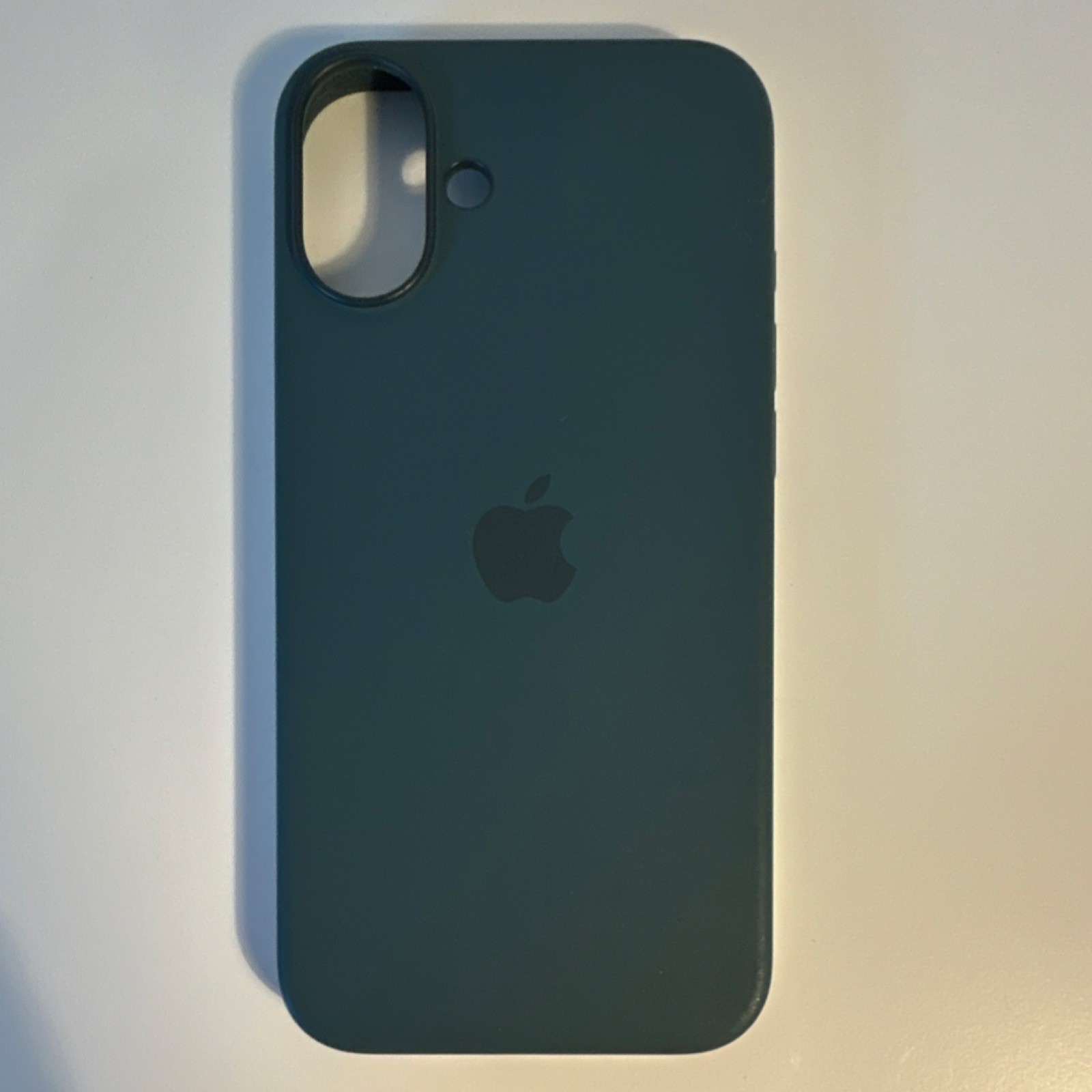 Apple Dark Green Silicone Case for iPhone Fitted Case/Skin Wireless Charging