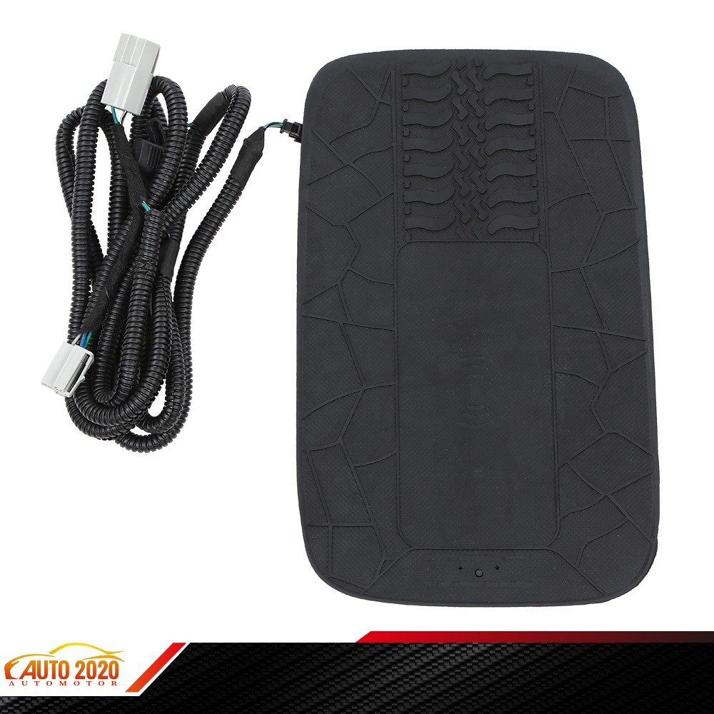 Black Wireless Charger w/ harness Full Console Fit For 1999-02 GM Truck & SUV