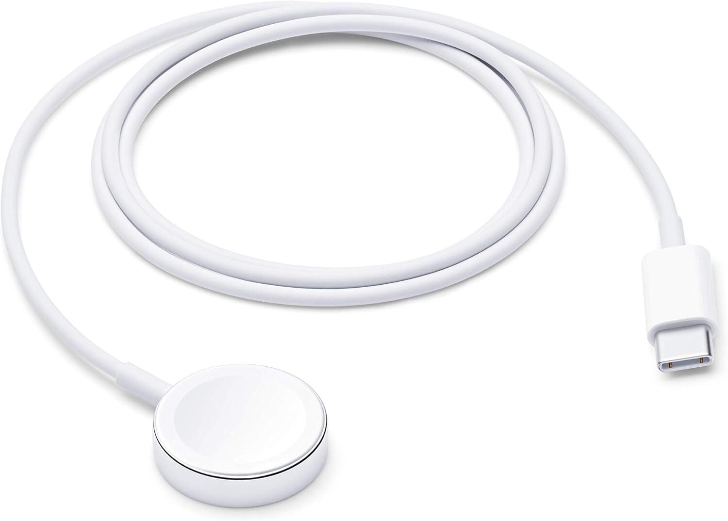 Apple Magnetic Charger to Type-C Cable for Apple Watches, 1 m – White MX2H2AM/A