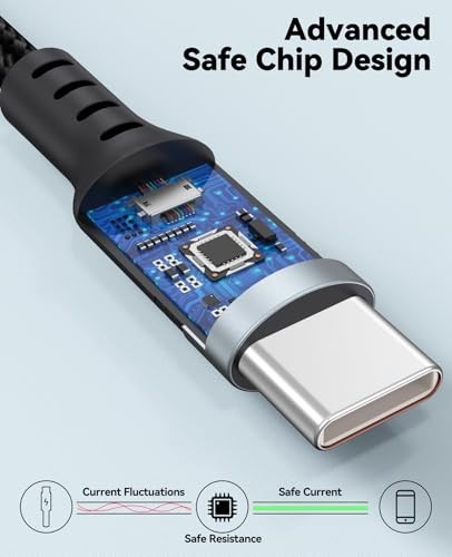 Short USB C to USB C Cable 3 inch, 60W PD Fast Charging TypeC Cord, USBC 2.0 …