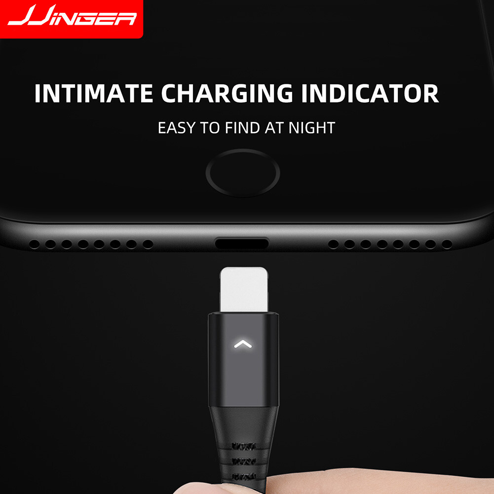 LED USB Type C Fast Charger Cable For Samsung Galaxy S9 S10 S20 Note 10 20 Ultra