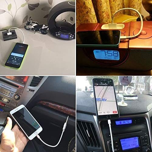 Lightning to 30 Pin Adapter for iPhone, [Apple MFi Certified] 8-Pin to 30-Pin Fe