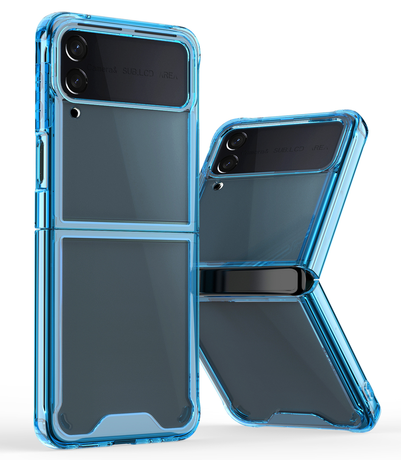 For Samsung Galaxy Z Flip 6 Case Translucent Hybrid Shockproof Protective Cover